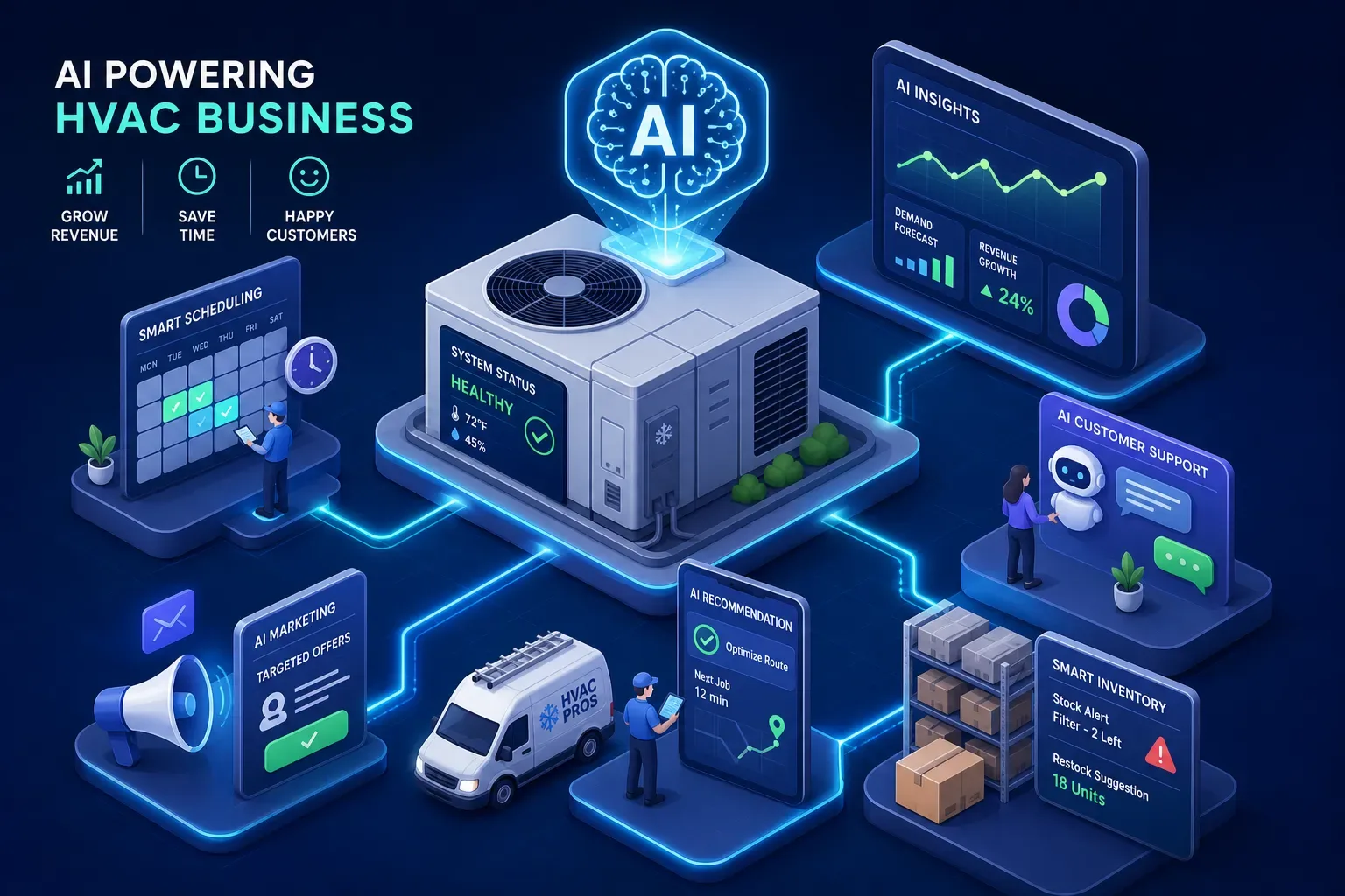 AI Tools for Your HVAC Business: What Works in 2026