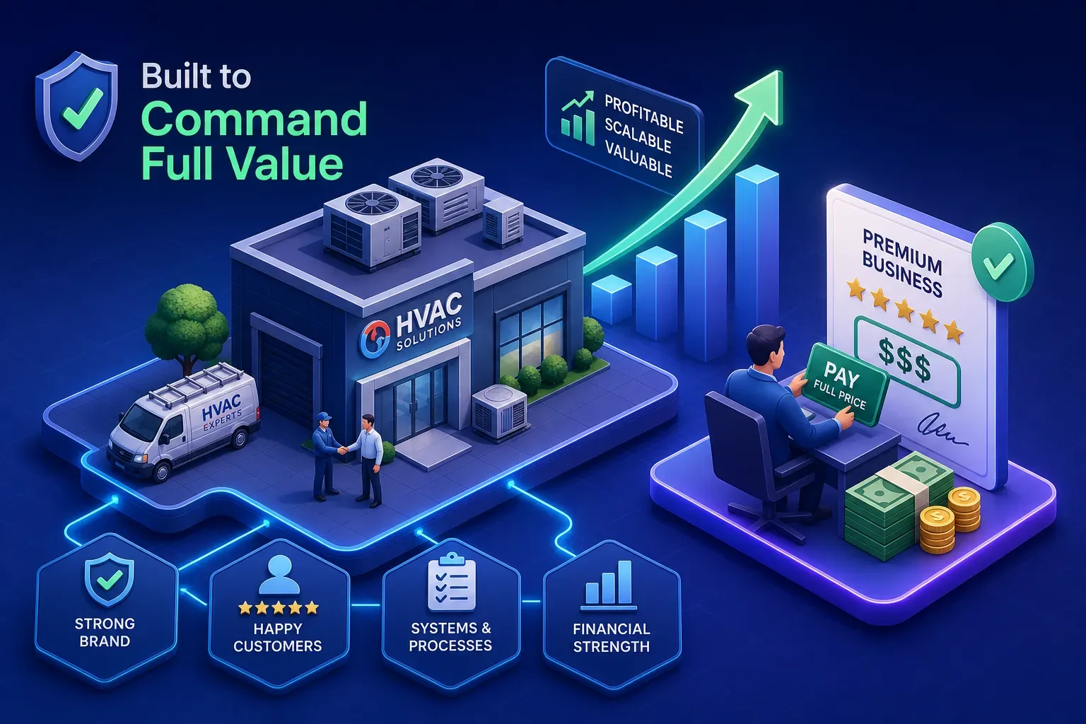 Build an HVAC Business That Buyers Pay Full Price For