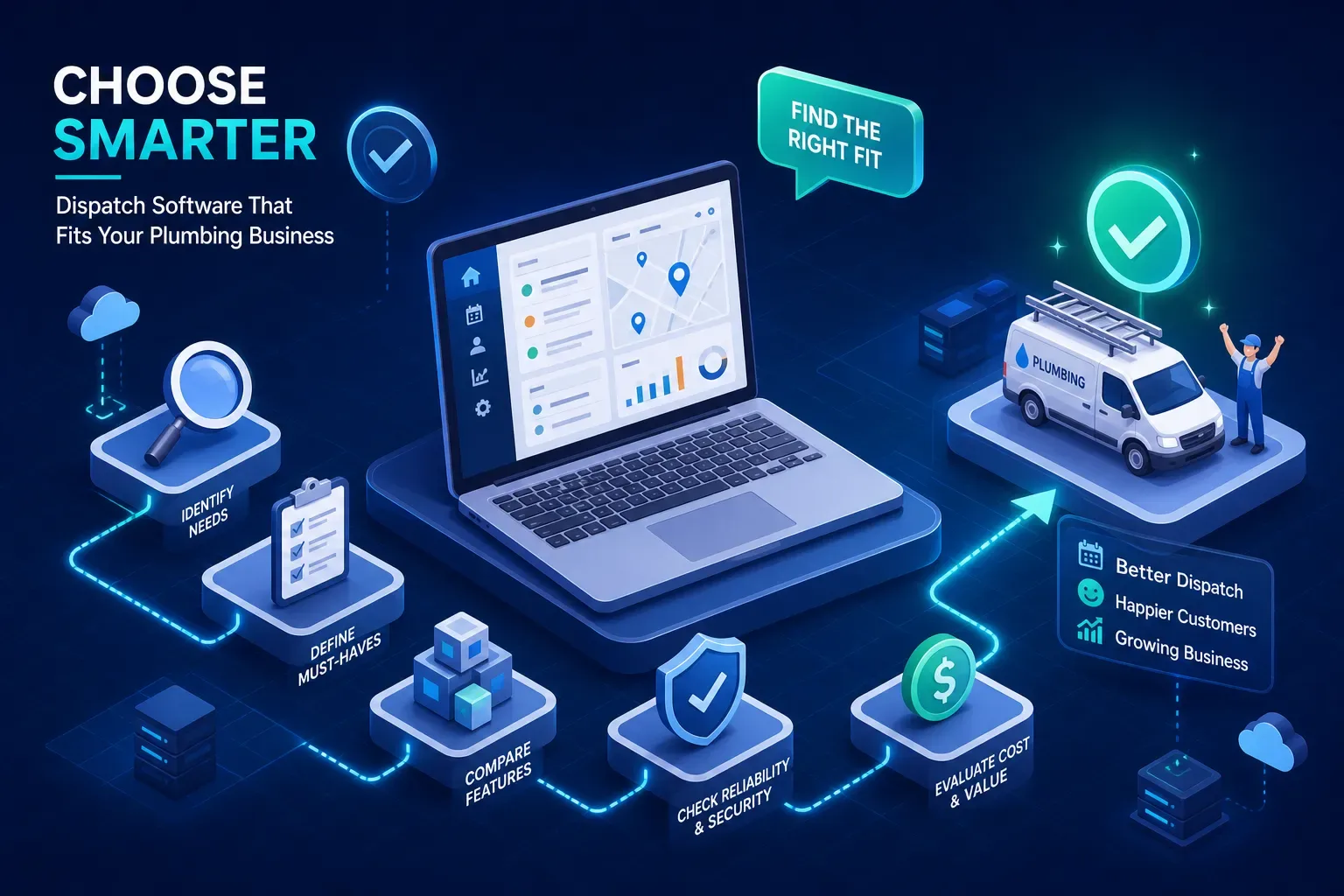 How to Choose Plumbing Dispatch Software: A Field Guide
