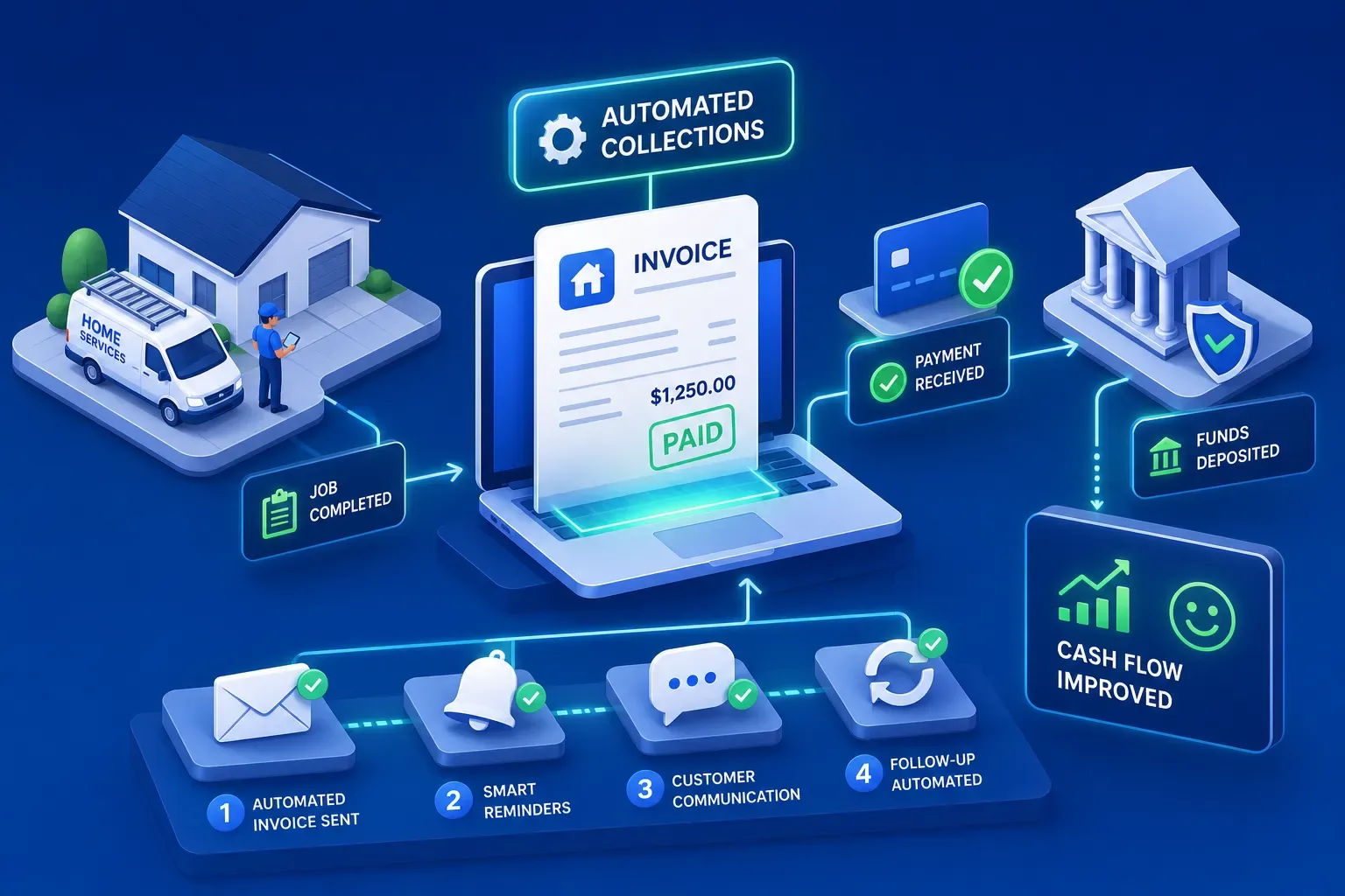 Invoice Collections Automation for Home Service Businesses