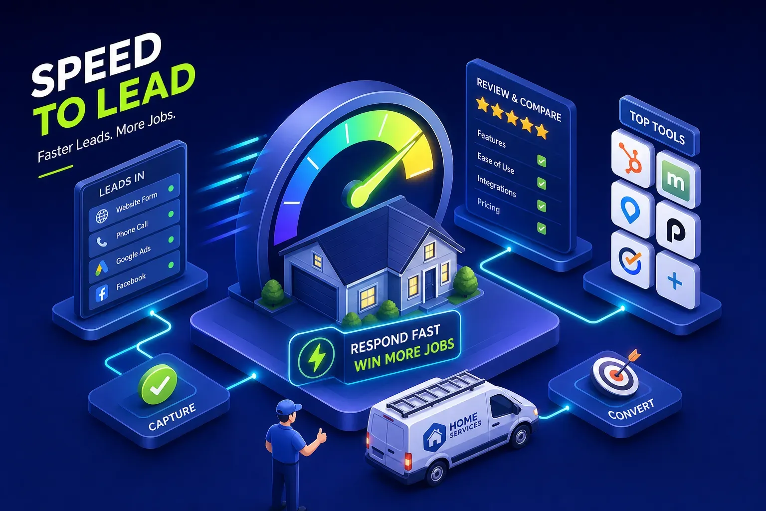 Speed to Lead Reviews: Best Tools for Home Services