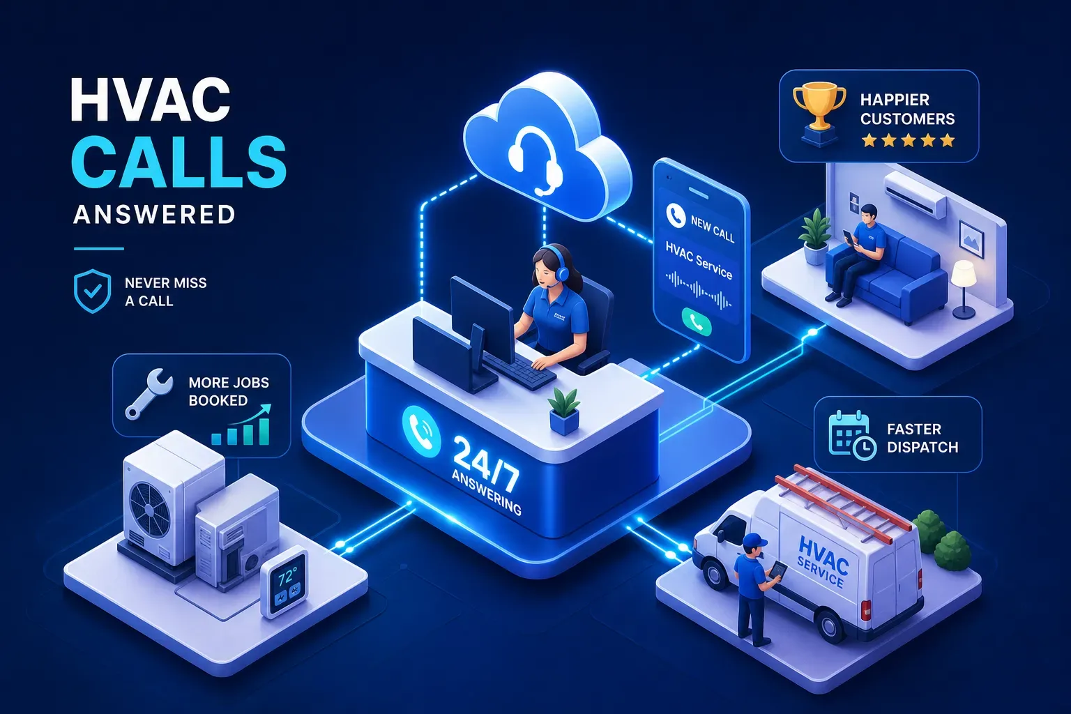 The Best Answering Services for HVAC Companies in 2026