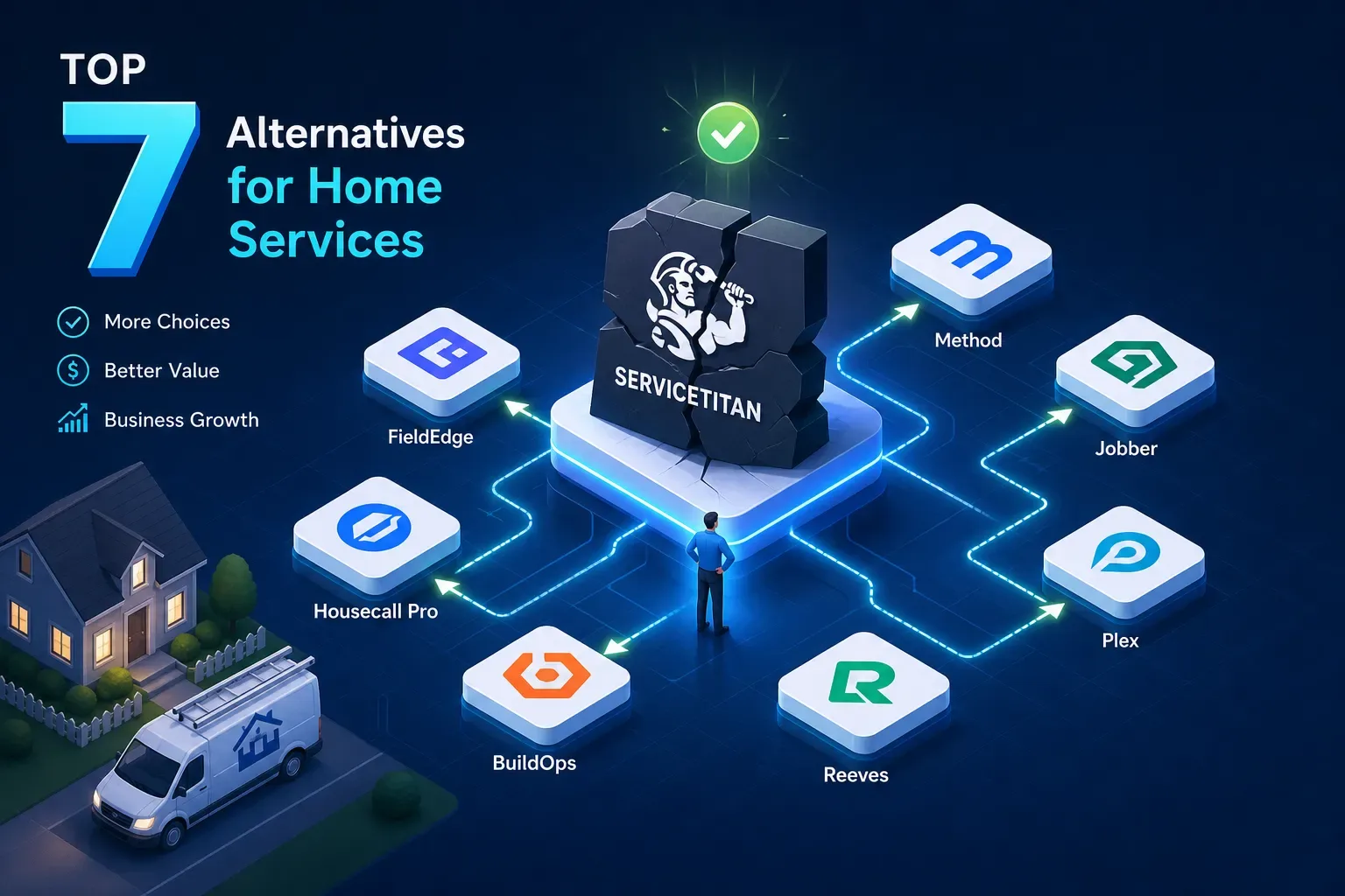 Top 7 ServiceTitan Alternatives for Home Services Businesses